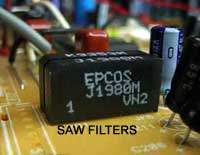 SAW filters