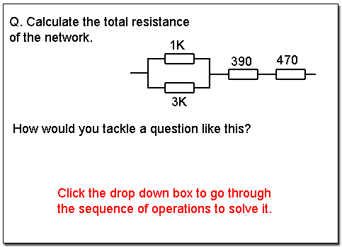 Resistor network problem