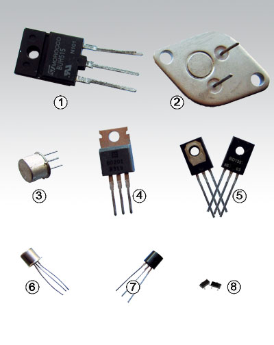 Typical Bipolar Junction Transistors