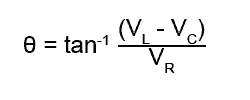 Finding the circuit impedance using Trigonometry